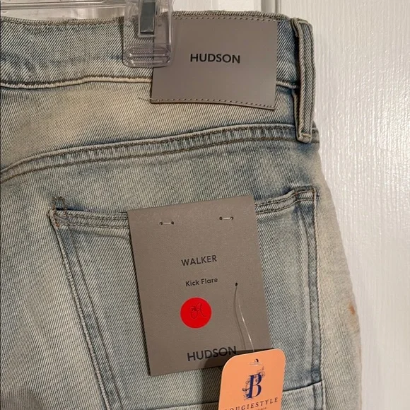 Hudson Jeans Light Blue Flare & Wide Leg - Picture 3 of 12